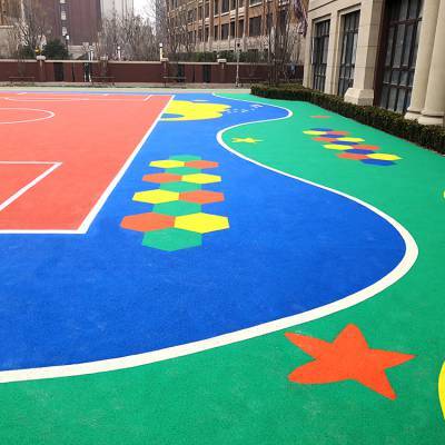 山東棗莊環保型EPDM顆粒地面鋪設服務 幼兒園與運動場所的完美選擇